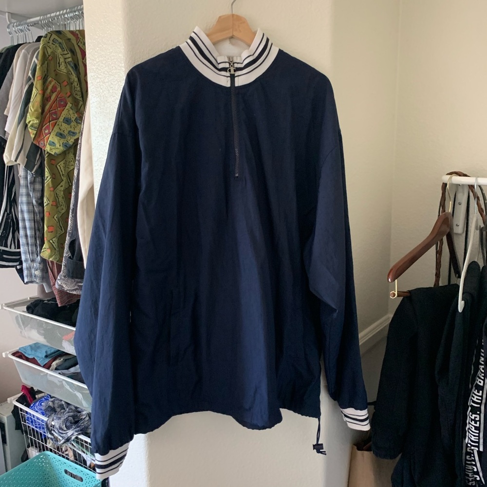 Vintage Champion Pull-over Windbreaker